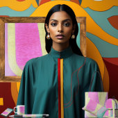 FEUILLE DE PAPIER CADEAU "U" 