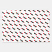 Feuille De Papier Cadeau U = U - VIH indétectable - Science pas Stigmatisme (Devant 3)