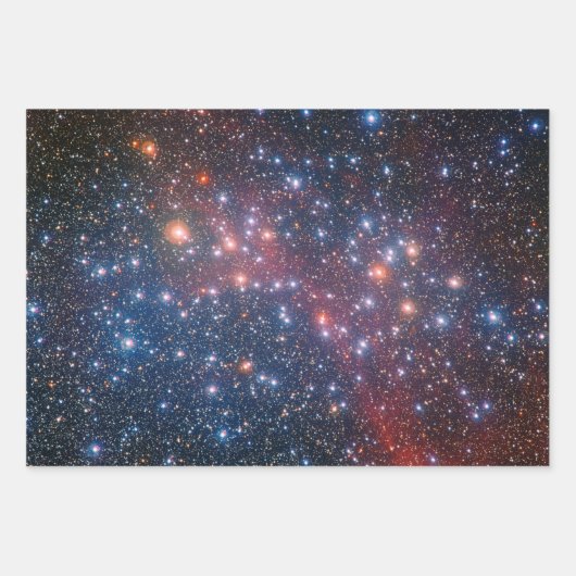 Feuille De Papier Cadeau Un cluster bien étoilé (Devant)