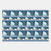 Feuille De Papier Cadeau Un día de invierno (Devant 2)