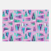 Feuille De Papier Cadeau Un ensemble de enveloppes Cadeaux de vacances (Devant)