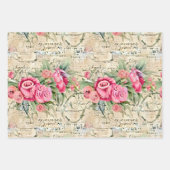 Feuille De Papier Cadeau Un Ephémère français série 26 (Devant)