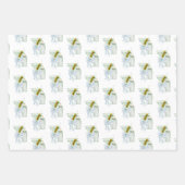 Feuille De Papier Cadeau Un garçon tini (Devant 2)
