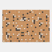 Feuille De Papier Cadeau Un jeu de Go (Devant)
