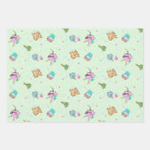 Feuille De Papier Cadeau Un jeu de monstre (Devant 2)