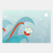 Feuille De Papier Cadeau Un Mauvais Jour Pour Les Voiliers (Devant)