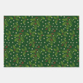 Feuille De Papier Cadeau Un trio d'enveloppes cadeaux de vacances (Devant 3)