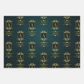 Feuille De Papier Cadeau Une coutume simple, personnalisée et unique (Devant 2)