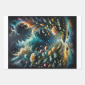 Feuille De Papier Cadeau Une fille de rêve se faisant face dans le futur (Devant 2)