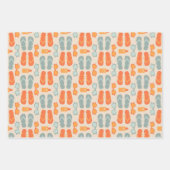 Feuille De Papier Cadeau Une journée à la plage (Devant 2)