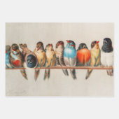 Feuille De Papier Cadeau Une perche d'oiseaux, 1880 par Hector Giacomelli (Devant 2)