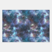 Feuille De Papier Cadeau Une série Galaxy chatoyante Design 3 (Devant 3)