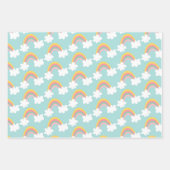 Feuille De Papier Cadeau Unicorn et Motif de la princesse (Devant 3)