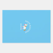 Feuille De Papier Cadeau Unicorne (Devant)