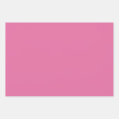 Feuille De Papier Cadeau Unicorne rose violet (Devant 2)