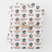 Feuille De Papier Cadeau Université d'État de l'Oregon (En situation)