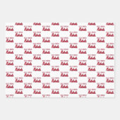 Feuille De Papier Cadeau Université du Mississippi | Ole Miss Rebels (Devant 2)