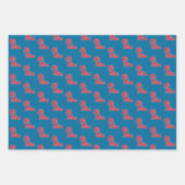 Feuille De Papier Cadeau Université du Mississippi | Ole Miss Script (Devant)