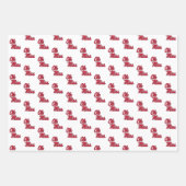 Feuille De Papier Cadeau Université du Mississippi | Ole Miss Script (Devant 2)