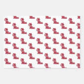 Feuille De Papier Cadeau Université du Mississippi | Ole Miss Script (Devant)