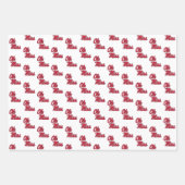 Feuille De Papier Cadeau Université du Mississippi | Ole Miss Script (Devant)