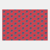 Feuille De Papier Cadeau Université du Mississippi | Script M (Devant)