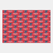 Feuille De Papier Cadeau Université du Mississippi | Script M (Devant)