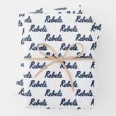 Feuille De Papier Cadeau Université du Mississippi | Script Rebels (En situation)