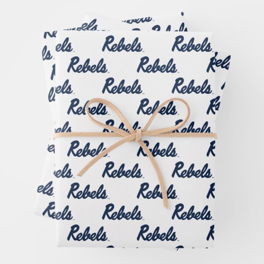 Feuille De Papier Cadeau Université du Mississippi | Script Rebels (En situation)