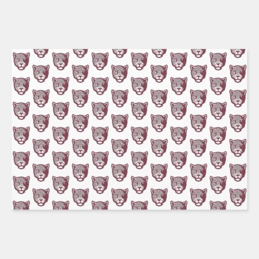 Feuille De Papier Cadeau Université Texas A&M de San Antonio | Jaguars (Devant 2)