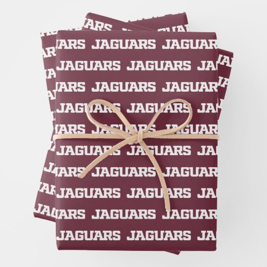 Feuille De Papier Cadeau Université Texas A&M de San Antonio Jaguars (En situation)