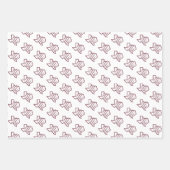 Feuille De Papier Cadeau Université Texas A&M de San Antonio | Logo d'état (Devant)