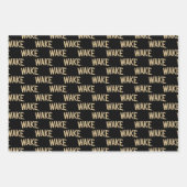 Feuille De Papier Cadeau Université Wake Forest | Arche de réveil (Devant)