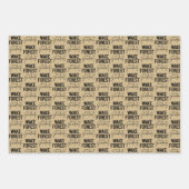 Feuille De Papier Cadeau Université Wake Forest | Wake Forest (Devant)