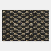 Feuille De Papier Cadeau Université Wake Forest | Wake Forest (Devant)