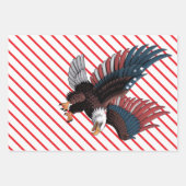 Feuille De Papier Cadeau US 250th Anniversary  (Devant)