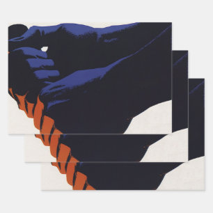 Feuille De Papier Cadeau Usine de fabrication vintage, production manufactu