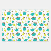 Feuille De Papier Cadeau Ustensiles de cuisine, Vaisselle, Couverts, Articl (Devant)