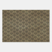 Feuille De Papier Cadeau Vacances Art Déco (Devant)