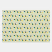 Feuille De Papier Cadeau Vacances Colibri (Devant 3)
