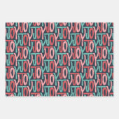 Feuille De Papier Cadeau Vacances dans la Marine (Devant 2)