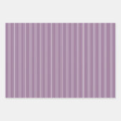 Feuille De Papier Cadeau Vacances de ferme moderne violet poussiéreux (Devant 2)