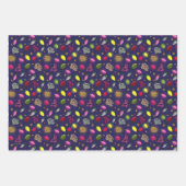 Feuille De Papier Cadeau Vacances de Noël | Motif de vacances (Devant 3)