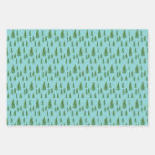 Feuille De Papier Cadeau Vacances d'hiver Pays Beauté (Devant 2)