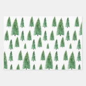 Feuille De Papier Cadeau Vacances d'hiver Pays Beauté (Devant)