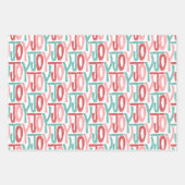 Feuille De Papier Cadeau Vacances en blanc (Devant 2)