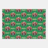 Feuille De Papier Cadeau Vacances Noël | Pas le meilleur correcteur d'ampou (Devant 3)