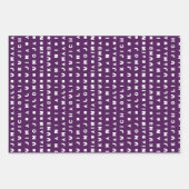 FEUILLE DE PAPIER CADEAU VACANCES NOIRES (Devant 3)