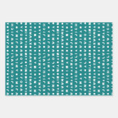 FEUILLE DE PAPIER CADEAU VACANCES NOIRES (Devant)