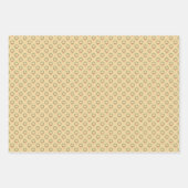 Feuille De Papier Cadeau Vacances Rétro (Devant 3)